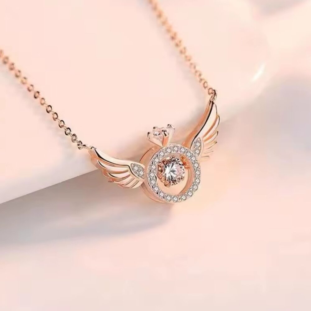 Stainless steel gold plated necklace
